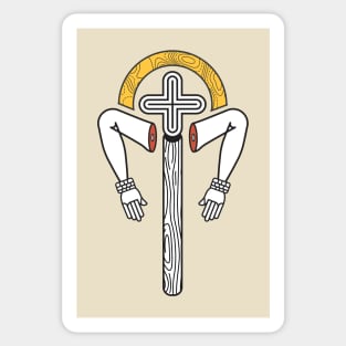 Crossed Arms Sticker